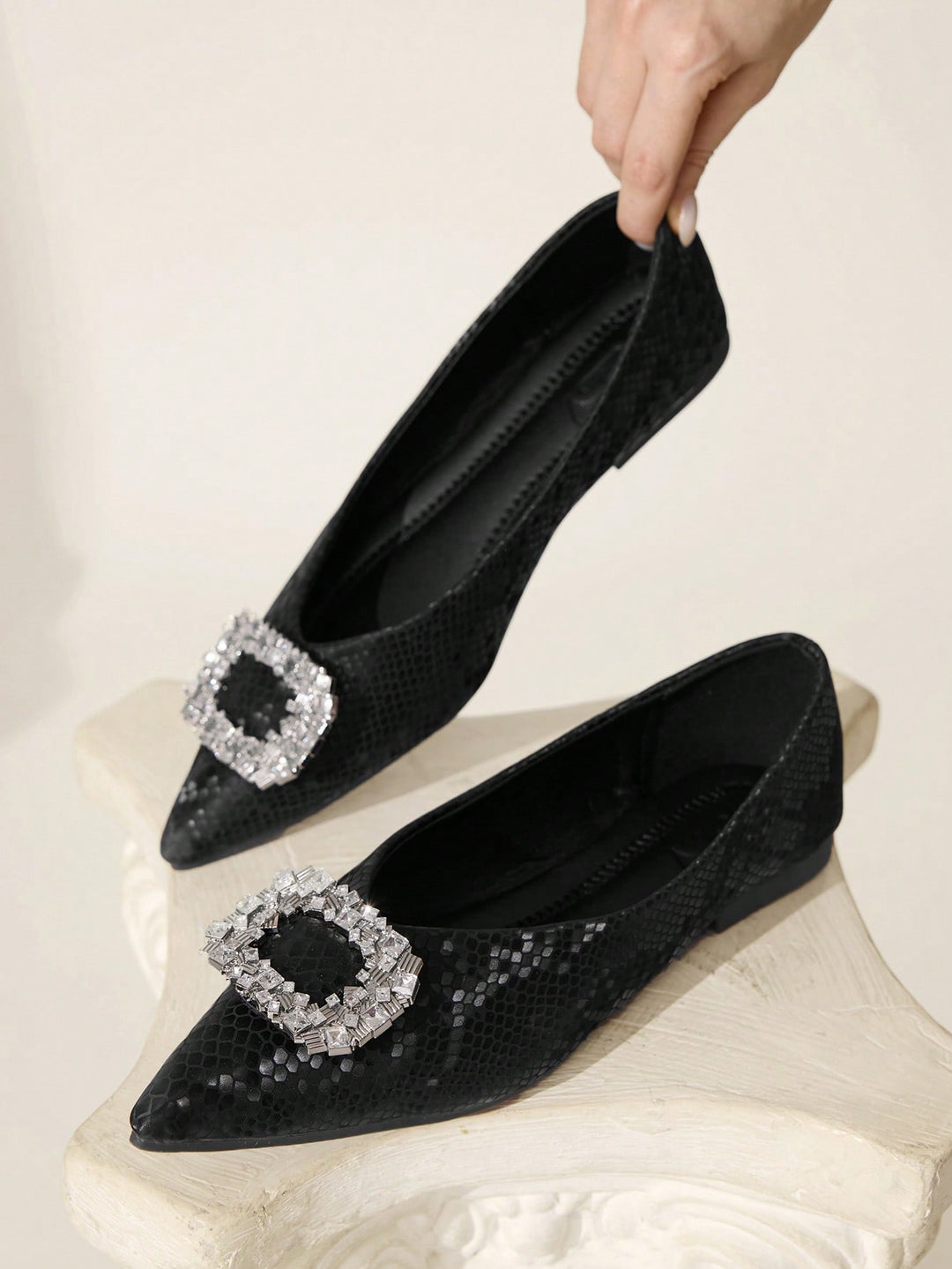 Balerini SHEIN, negru