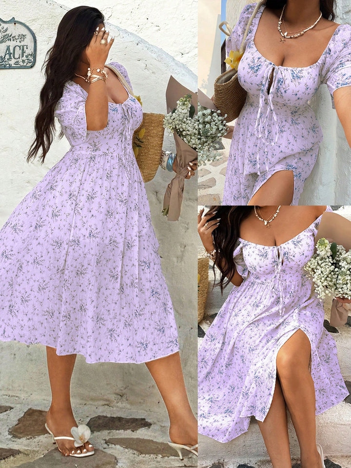 Rochie midi SHEIN, mov