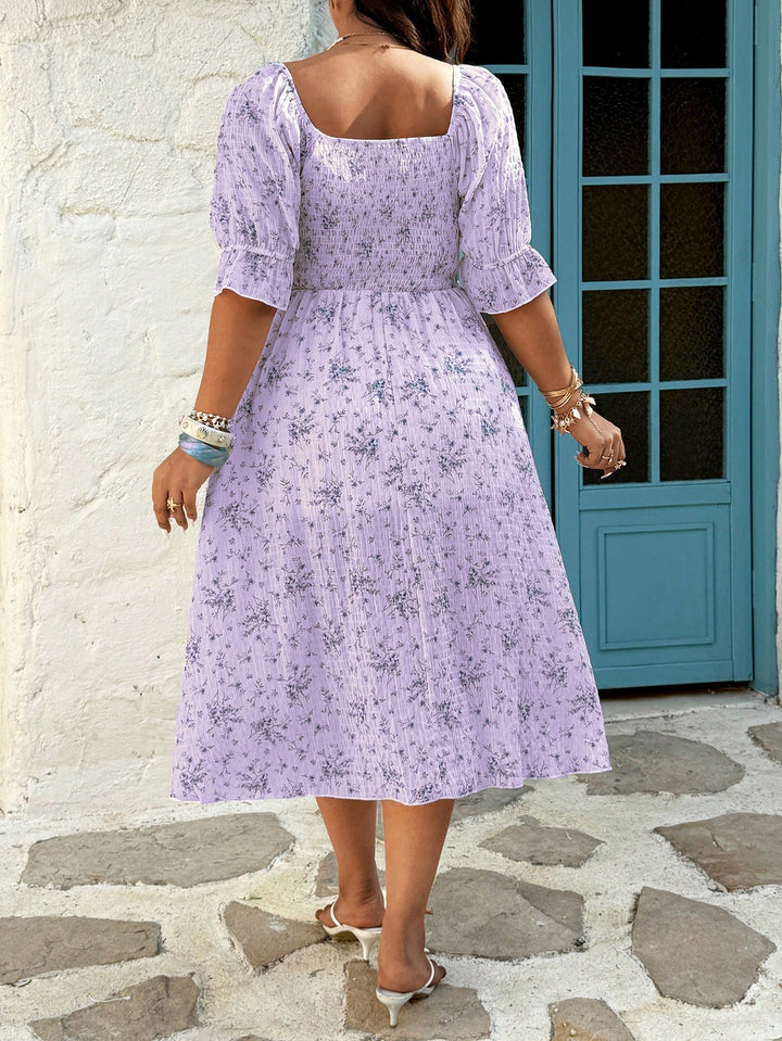 Rochie midi SHEIN, mov