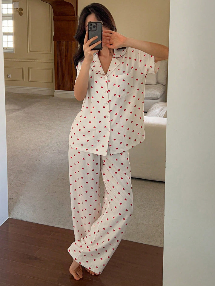 Pijama SHEIN, alb