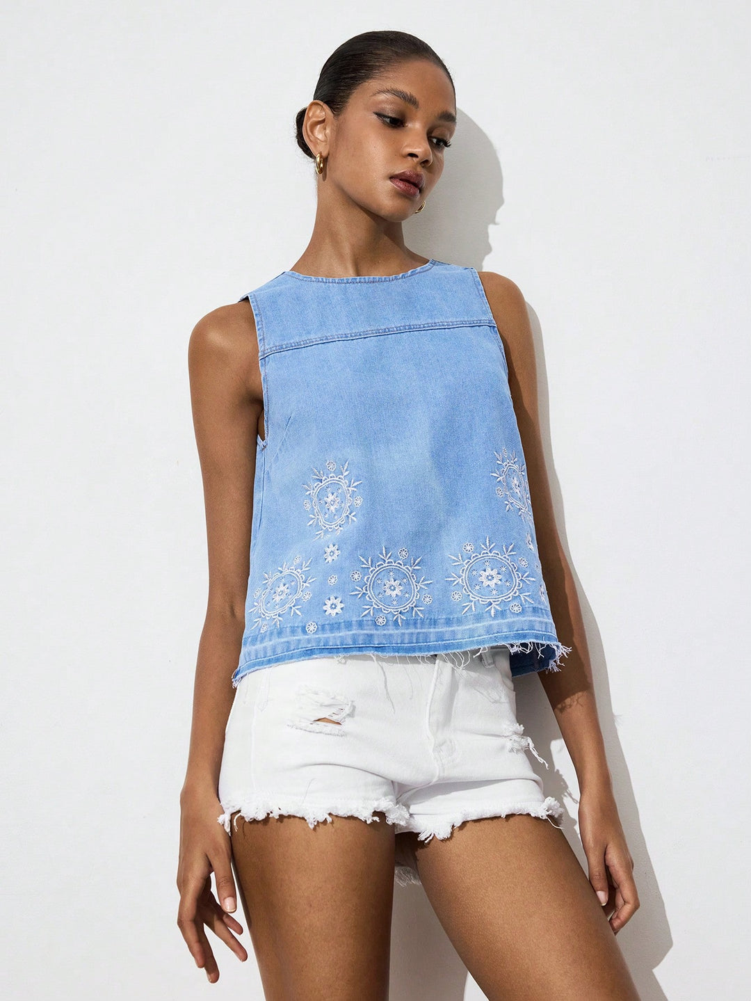 Top SHEIN, albastru