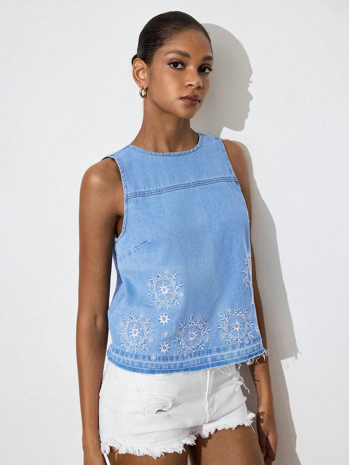 Top SHEIN, albastru
