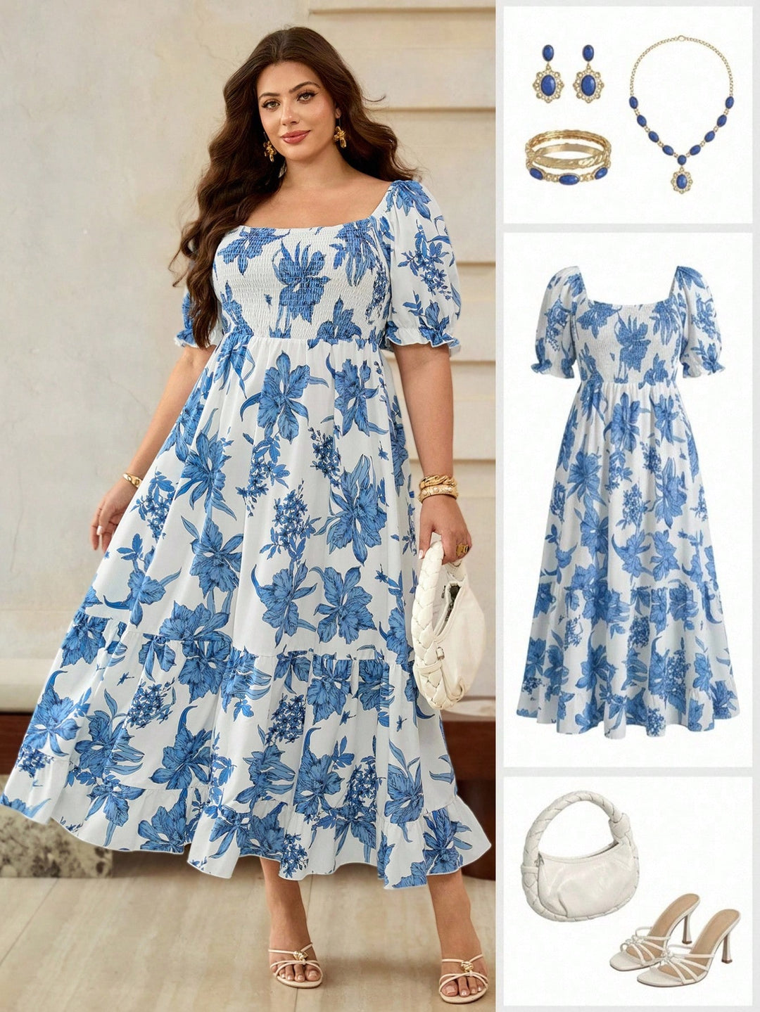 Rochie SHEIN, albastru