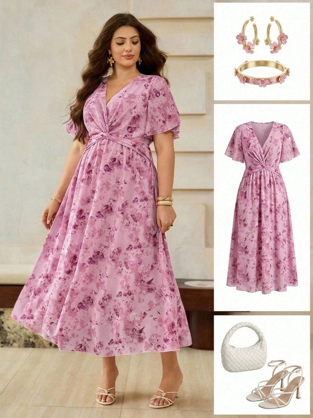 Rochie SHEIN, roz
