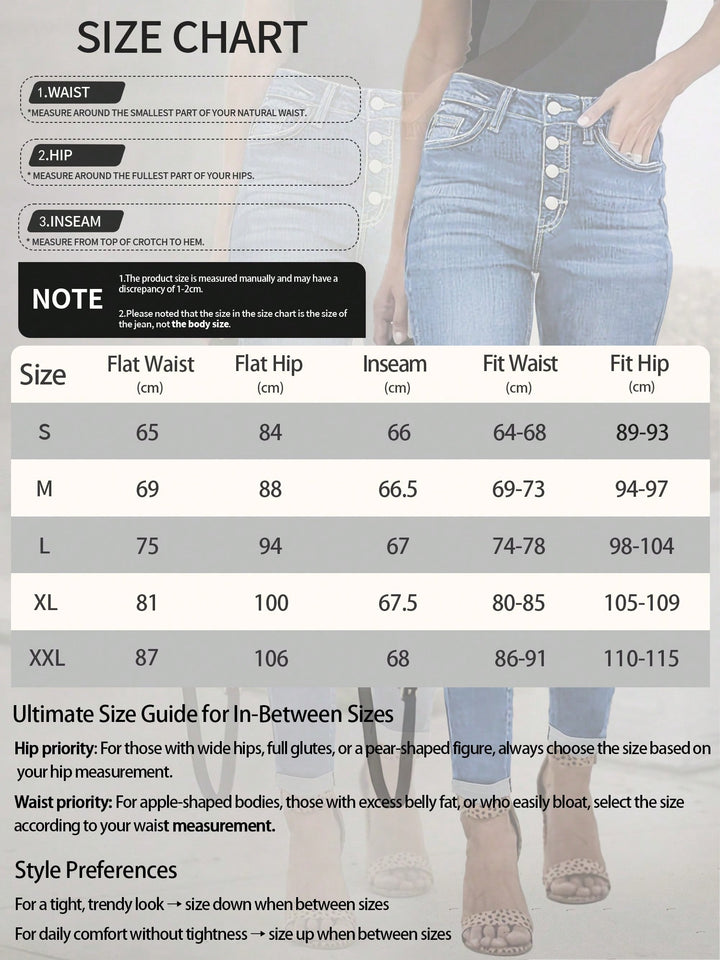 Jeans SHEIN, alb