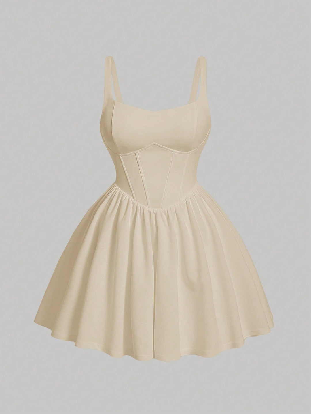 Rochie mini SHEIN, crem