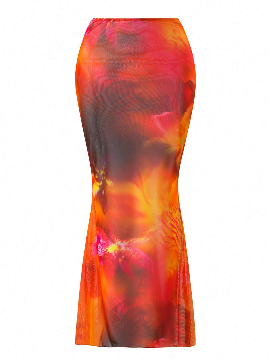 Set bikini SHEIN, portocaliu