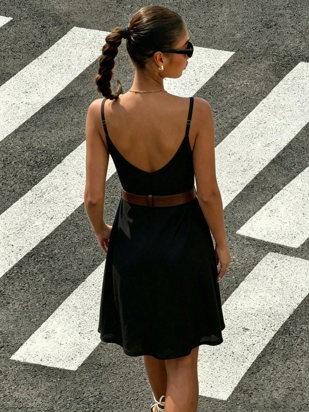 Rochie scurtă SHEIN, negru