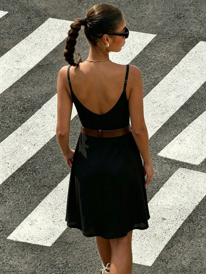 Rochie scurtă SHEIN, negru