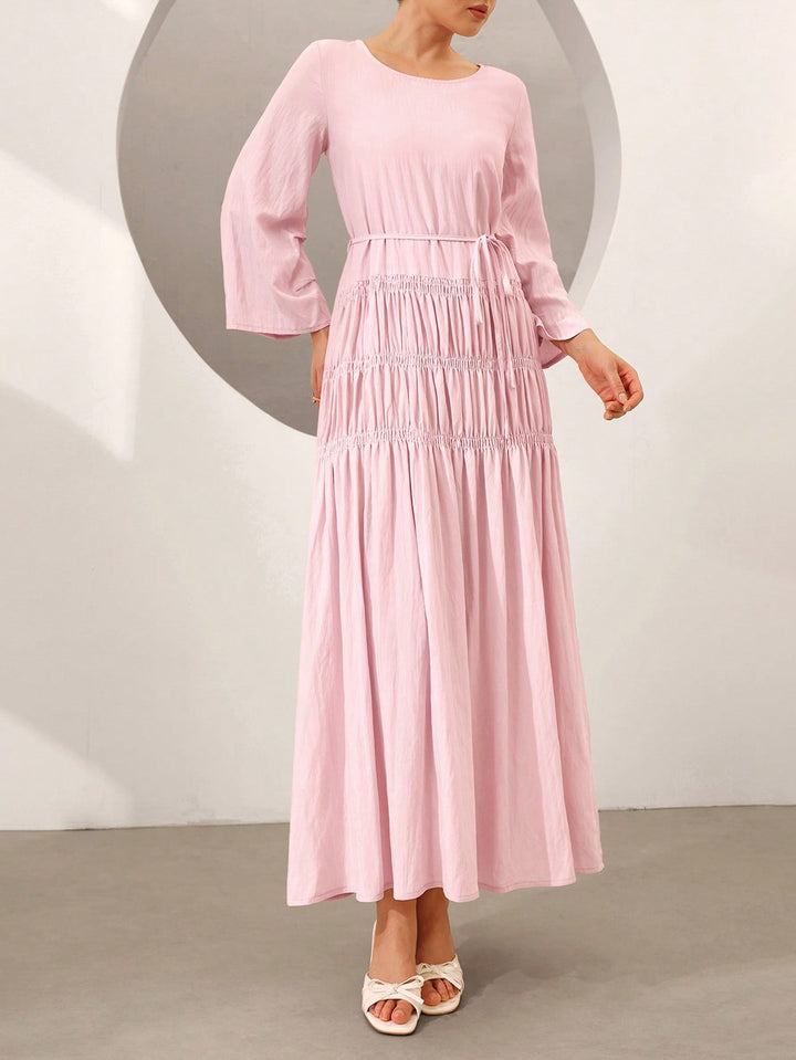 Rochie maxi SHEIN, roz