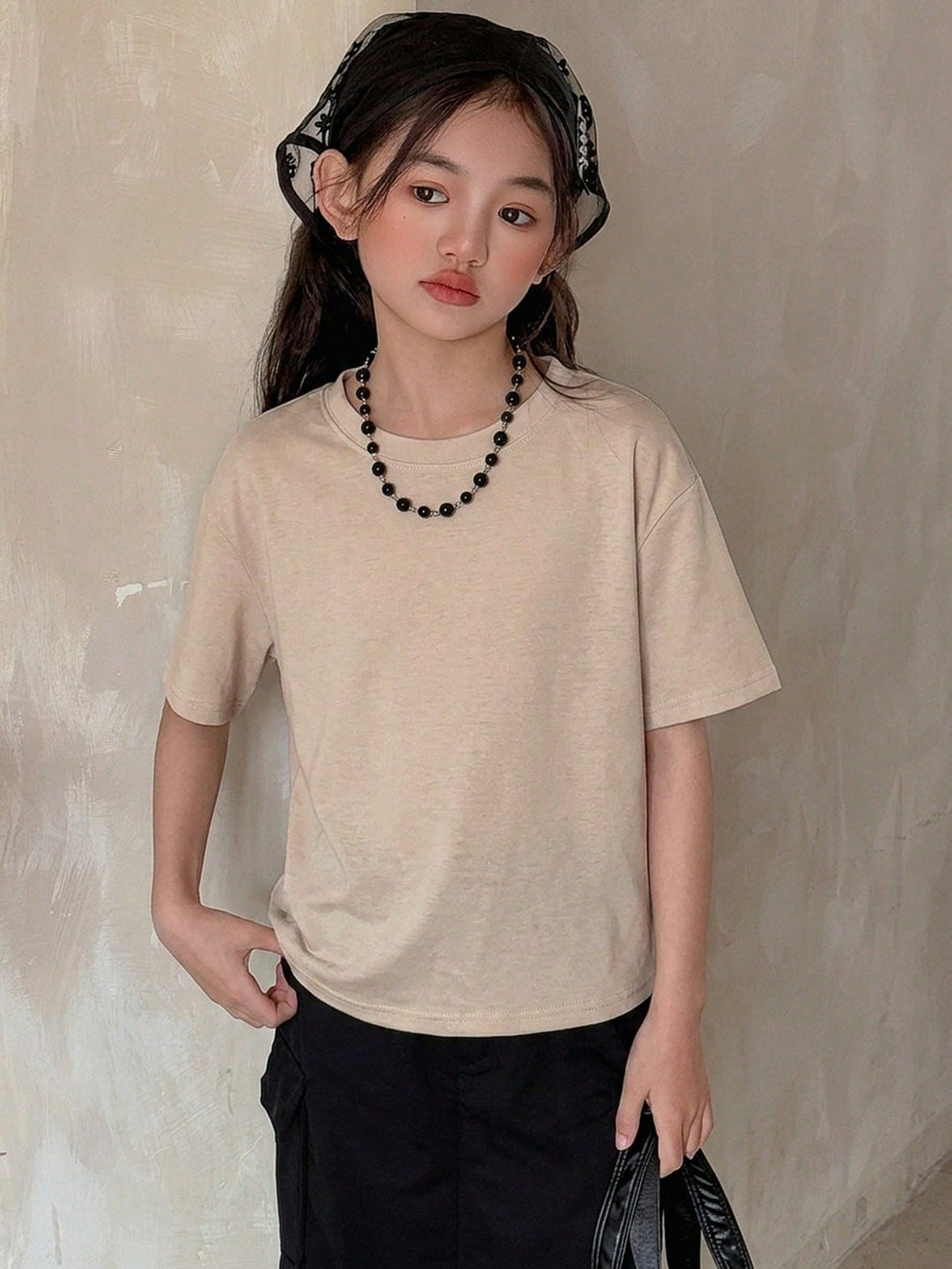 Tricou SHEIN, bej