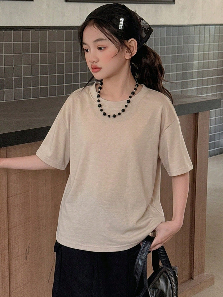 Tricou SHEIN, bej