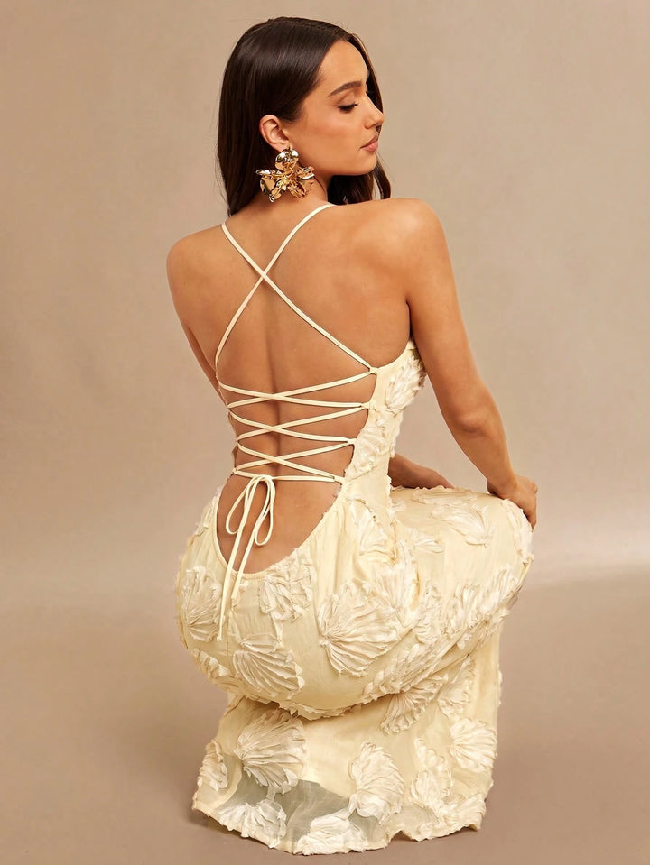 Rochie de ocazie SHEIN, galben