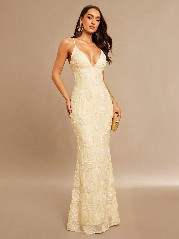 Rochie de ocazie SHEIN, galben