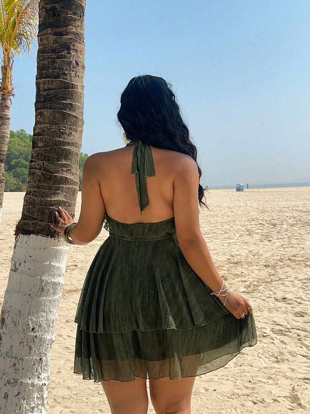 Rochie SHEIN, verde