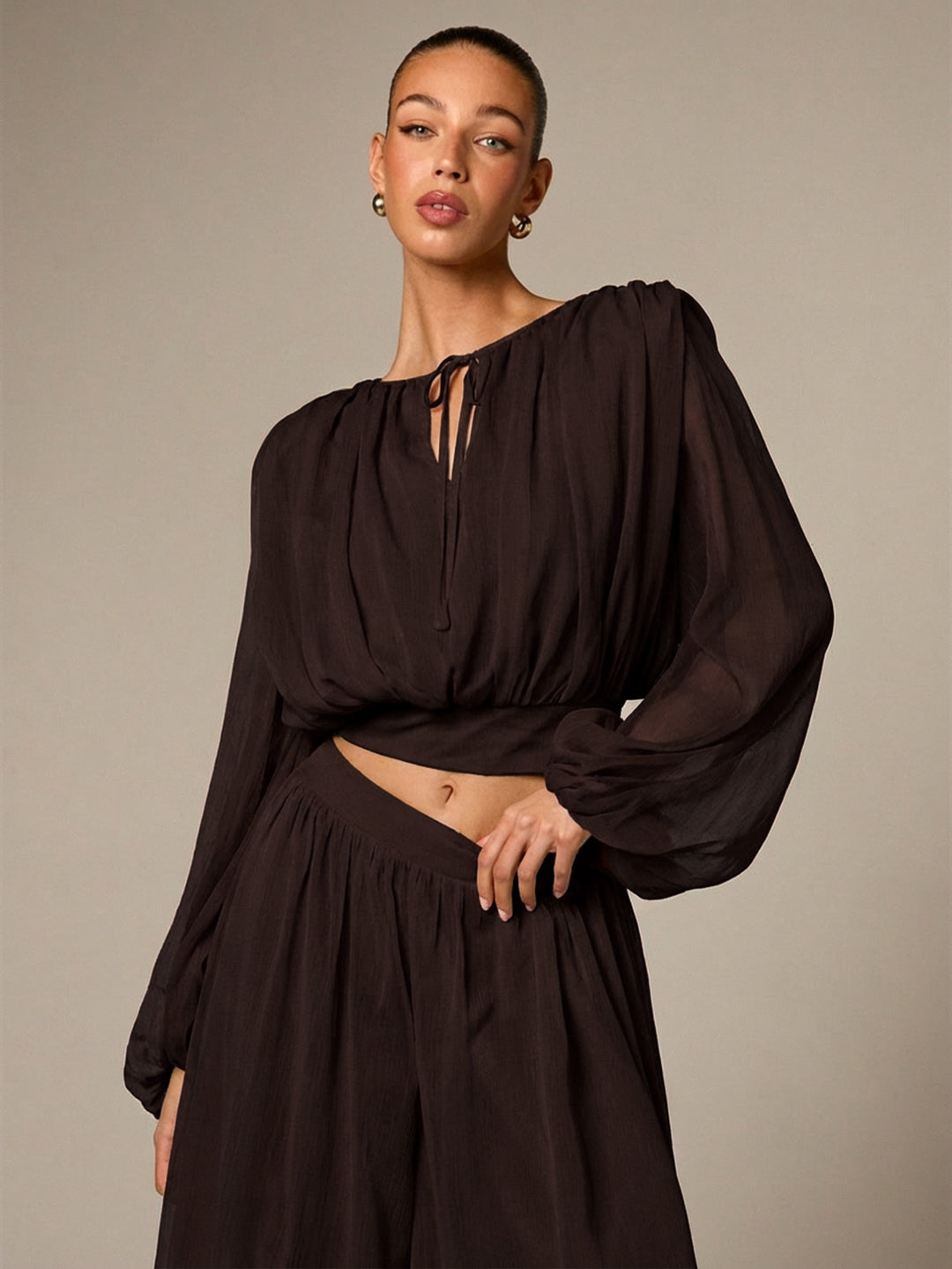 Bluza SHEIN, maro