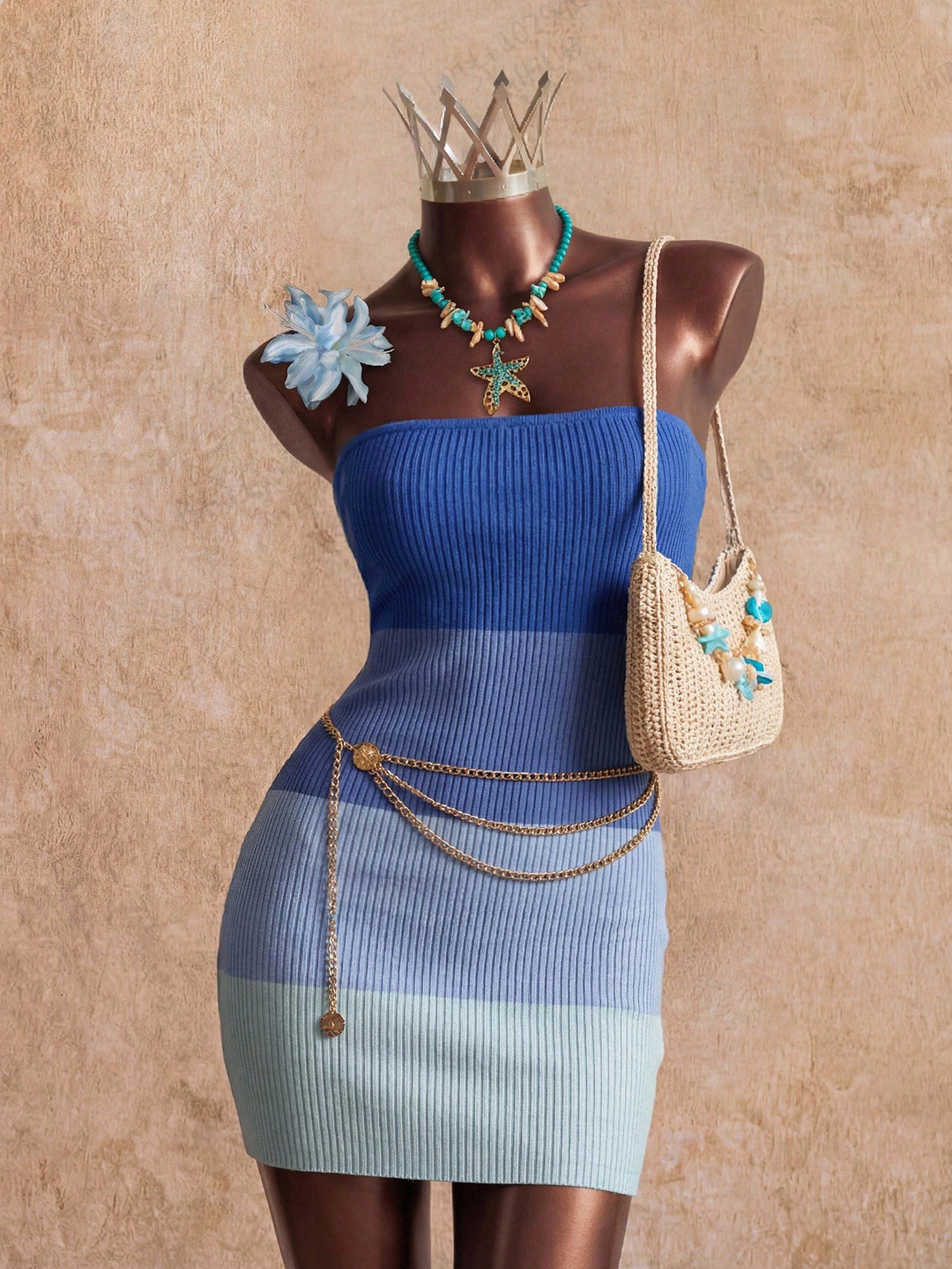 Rochie SHEIN, mix culori