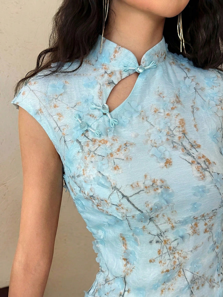 Rochie scurtă SHEIN, albastru