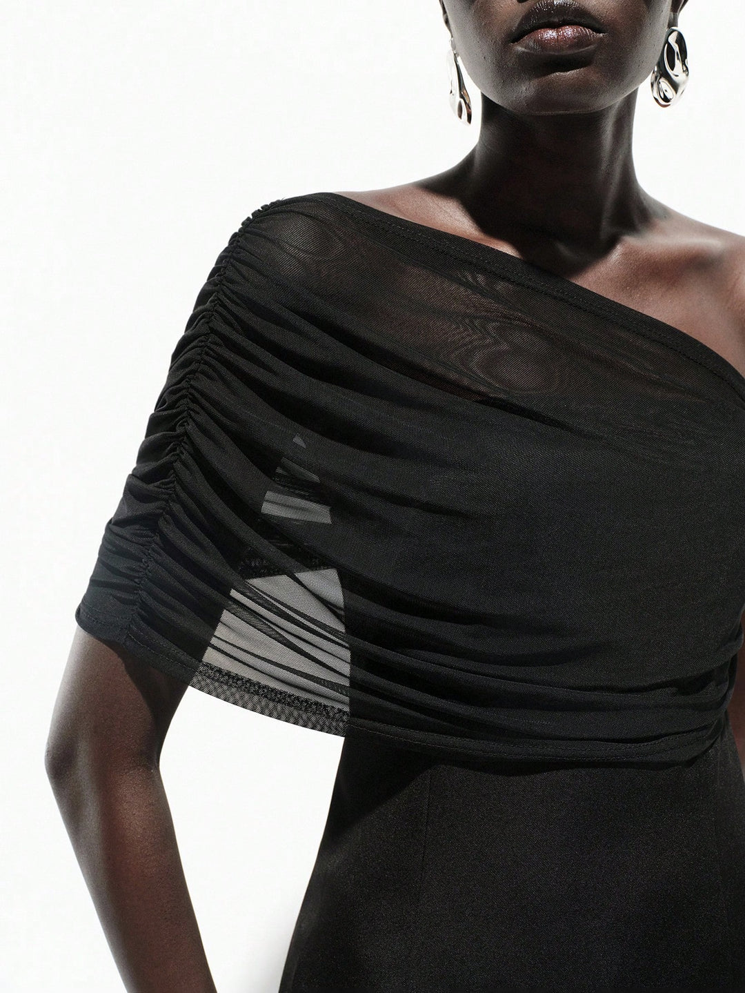 Top SHEIN, negru