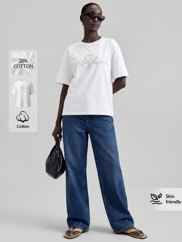 Tricou SHEIN, alb