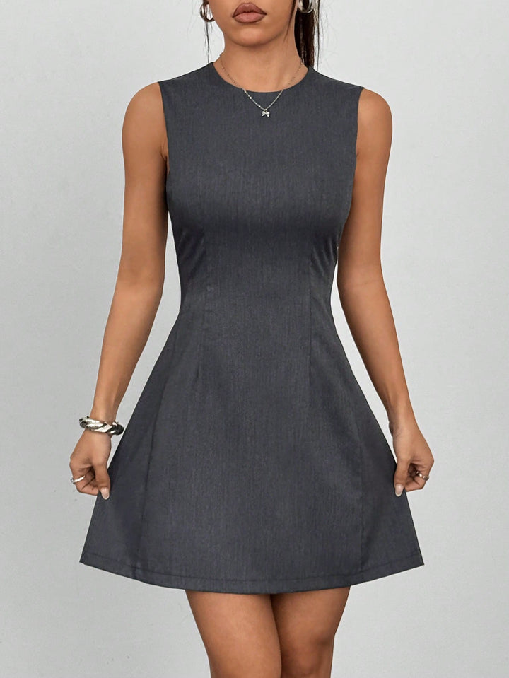 Rochie scurtă SHEIN, gri