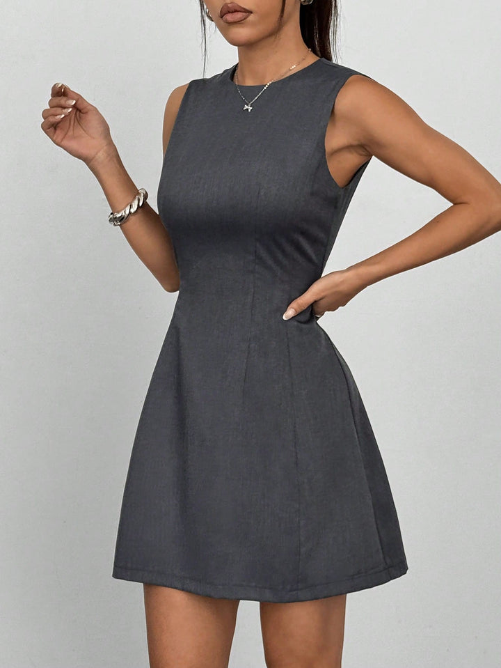 Rochie scurtă SHEIN, gri