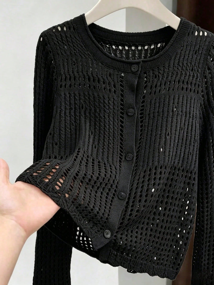 Cardigan SHEIN, negru