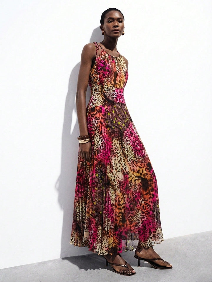 Rochie maxi SHEIN, mix culori
