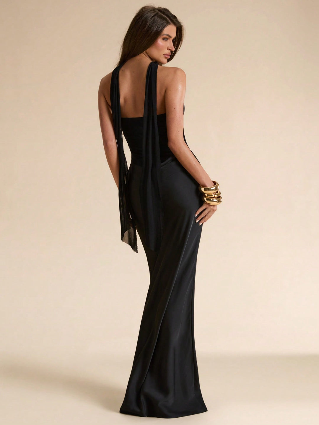Rochie maxi SHEIN, negru