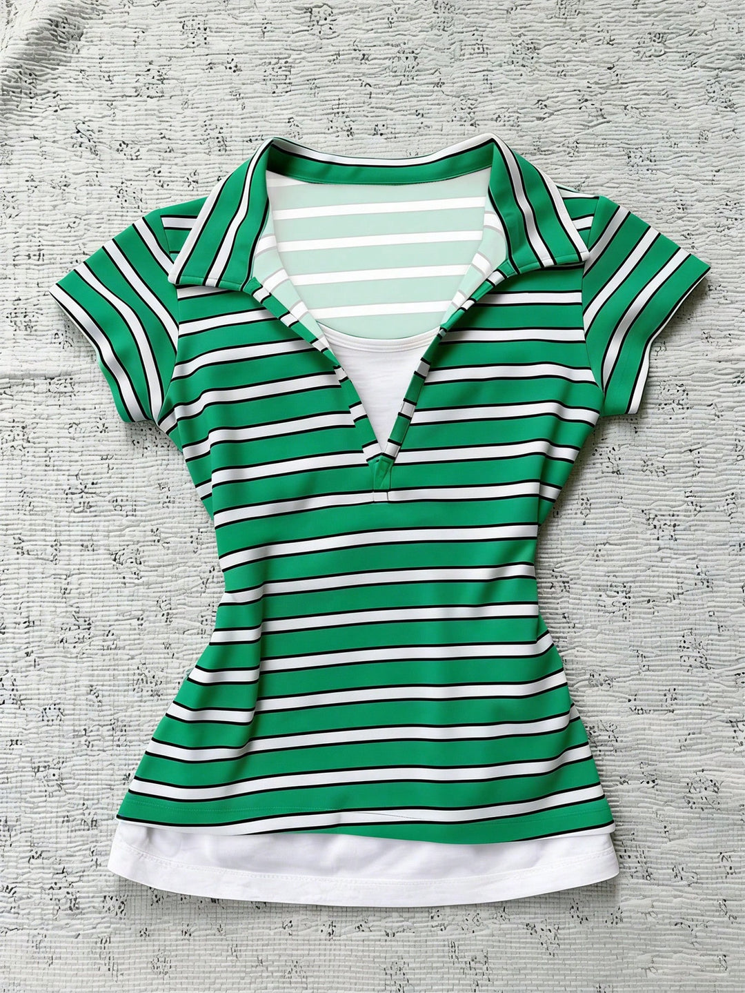 Top SHEIN, verde
