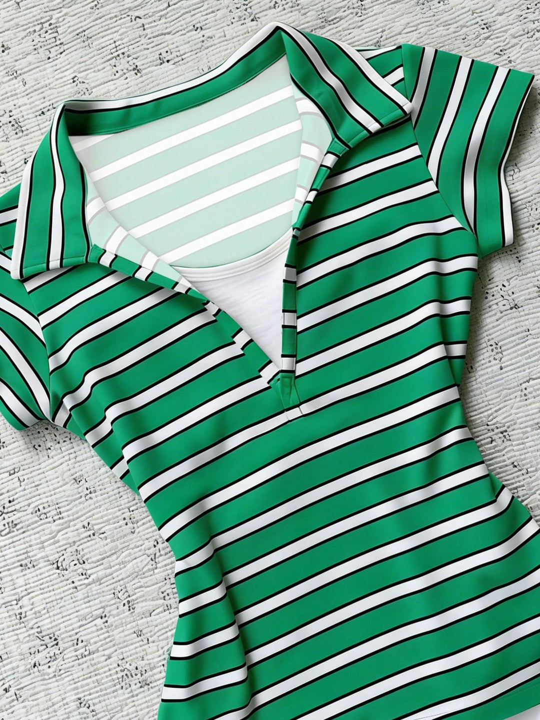 Top SHEIN, verde