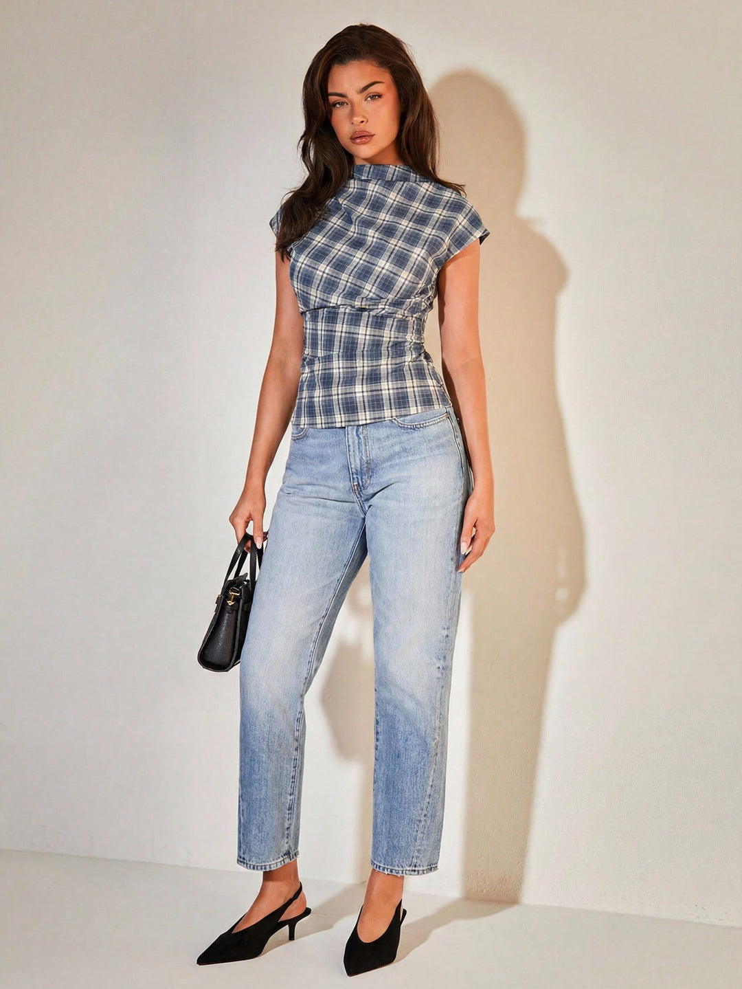 Top SHEIN, albastru