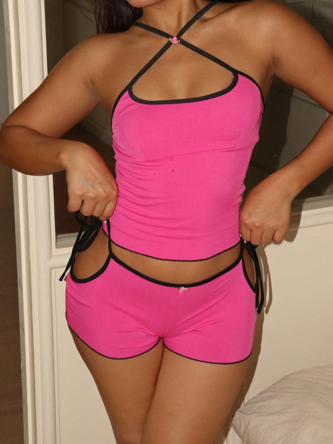 Pijama SHEIN, roz