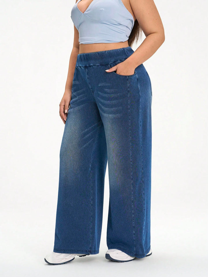 Jeans SHEIN, albastru