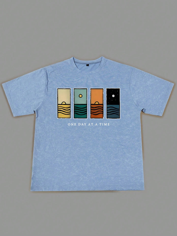 Tricou SHEIN, albastru