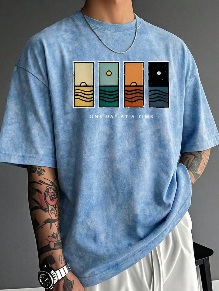 Tricou SHEIN, albastru