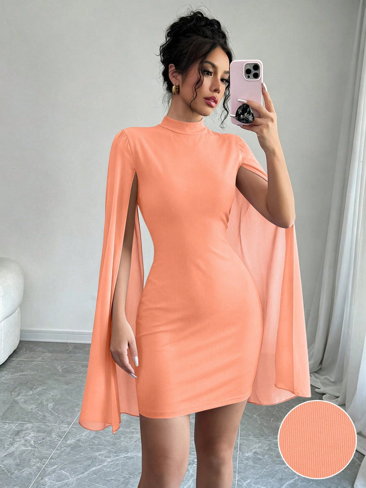 Rochie mini SHEIN, portocaliu