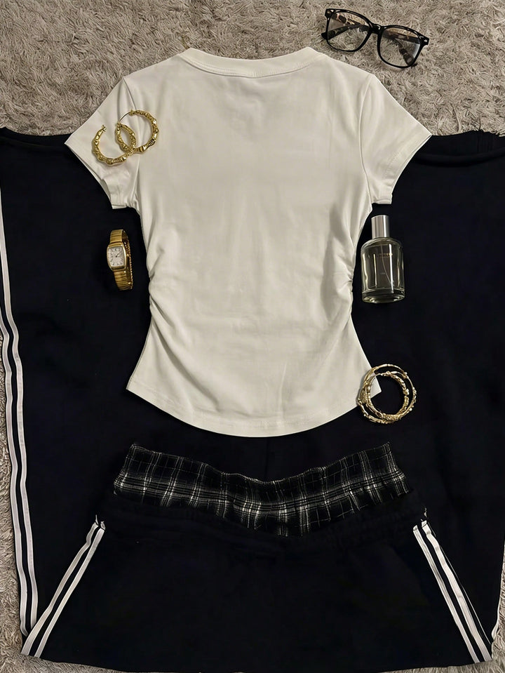 Tricou SHEIN, alb