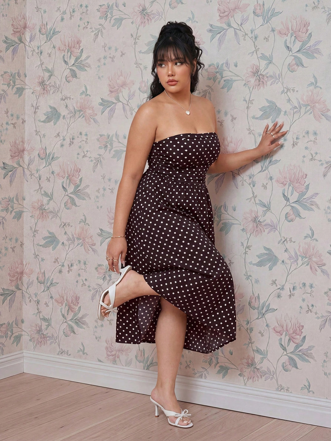 Rochie SHEIN, maro