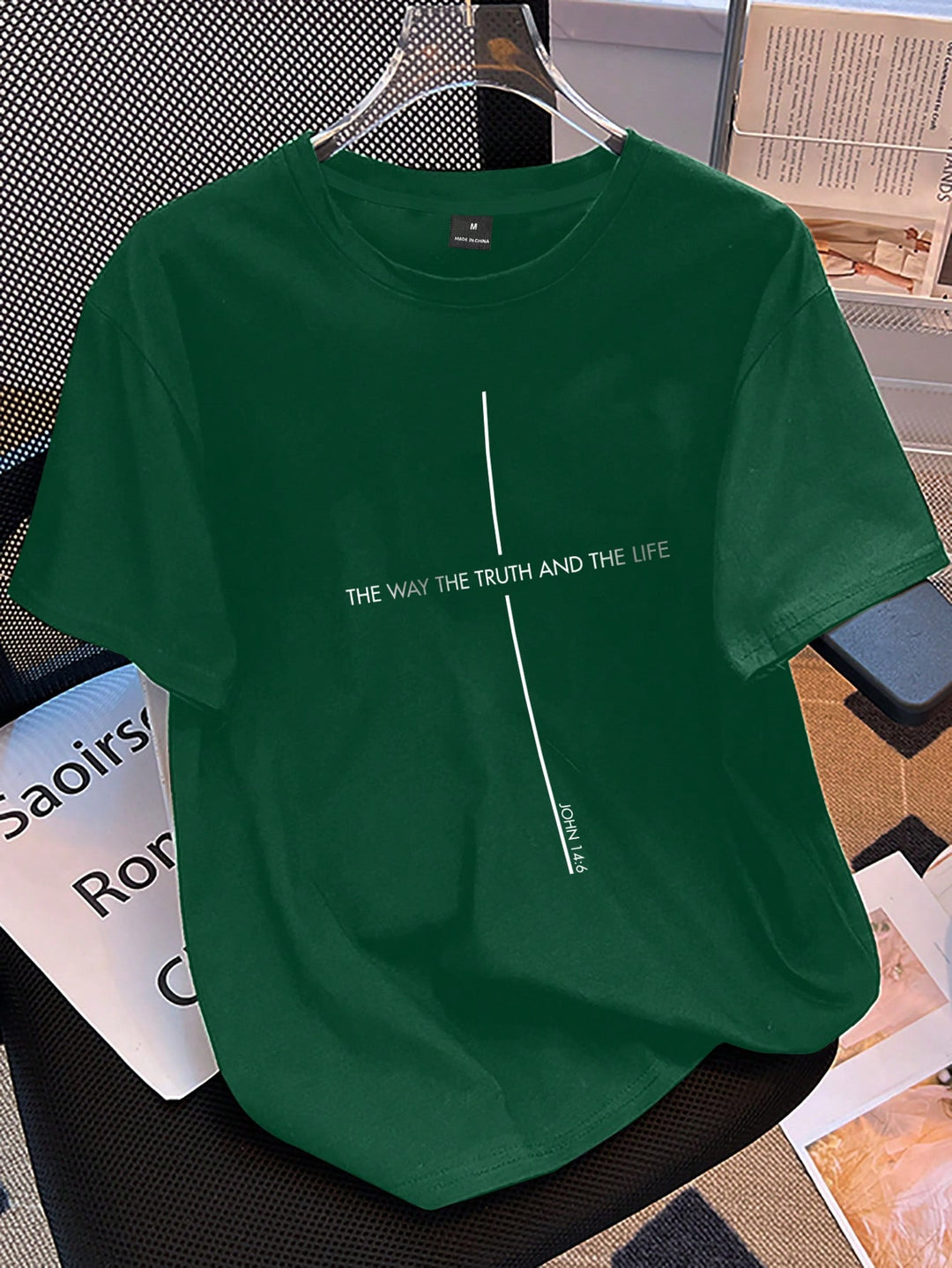 Tricou SHEIN, verde