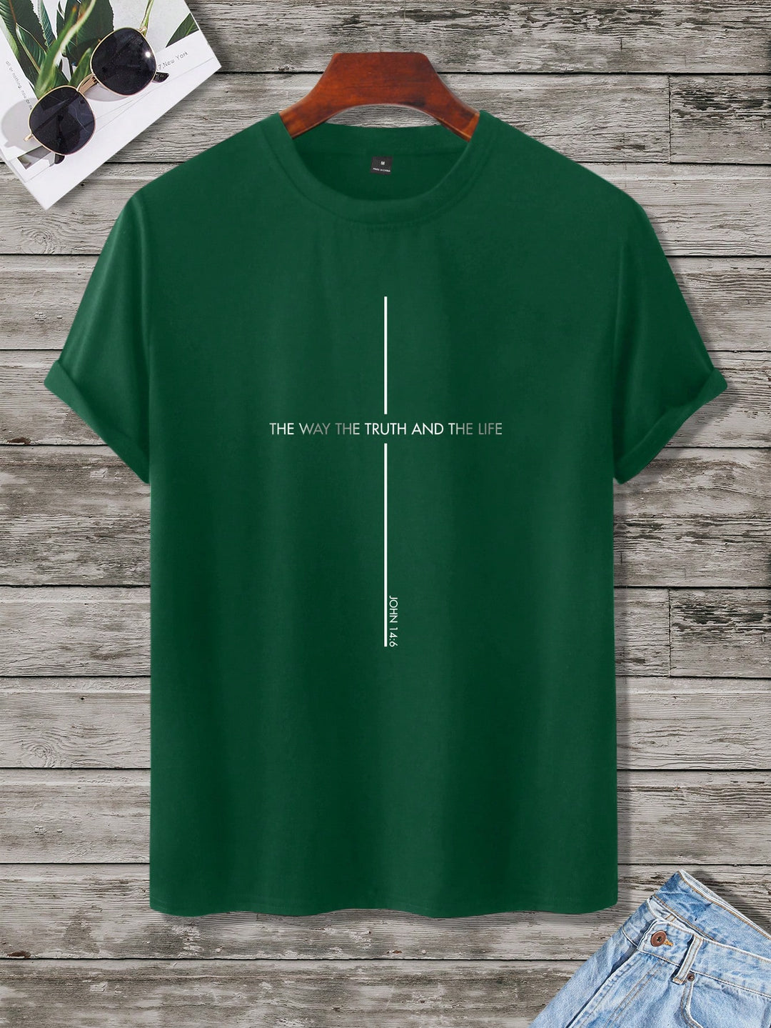 Tricou SHEIN, verde