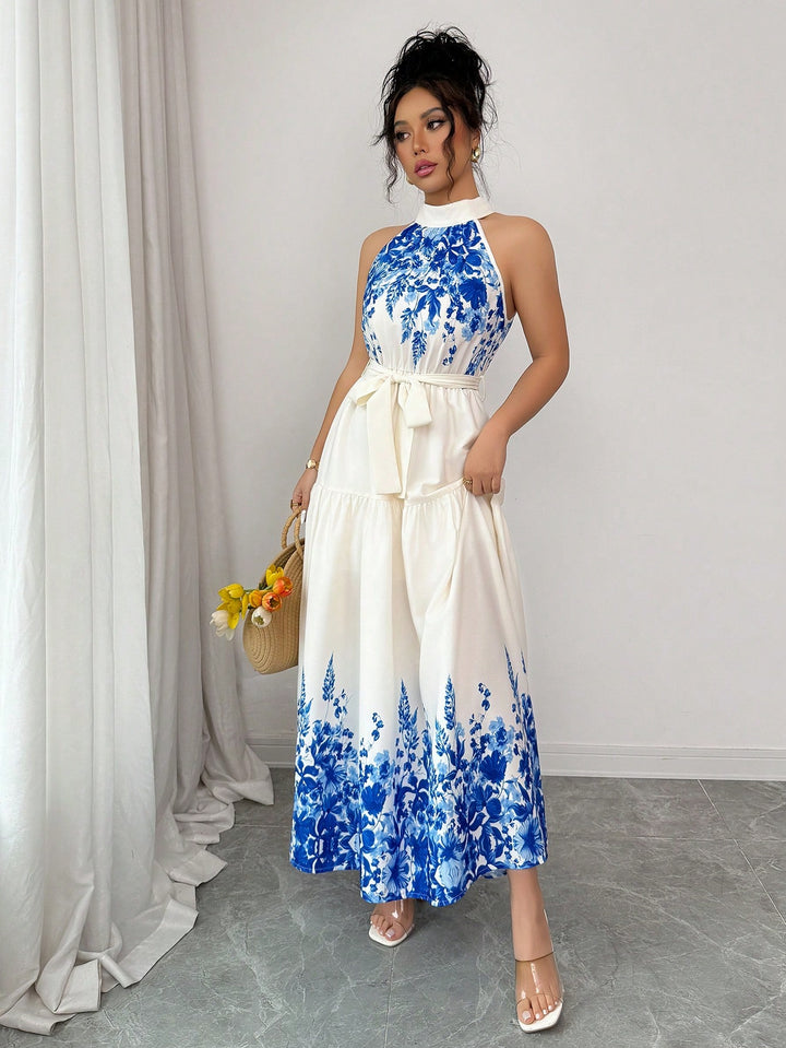 Rochie maxi SHEIN, mix culori