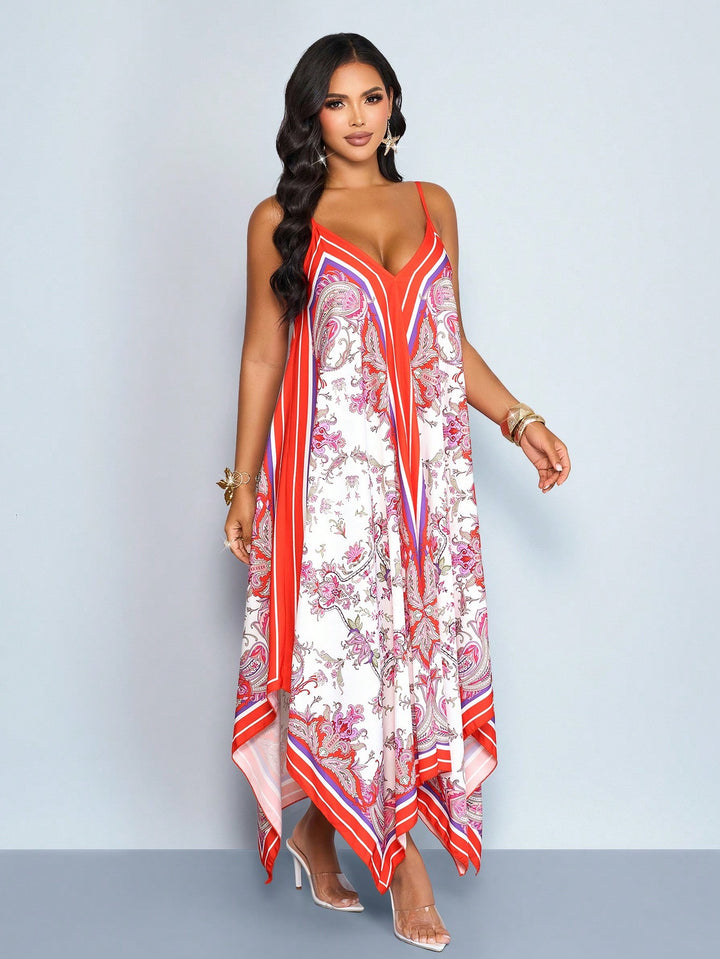 Rochie maxi SHEIN, roșu