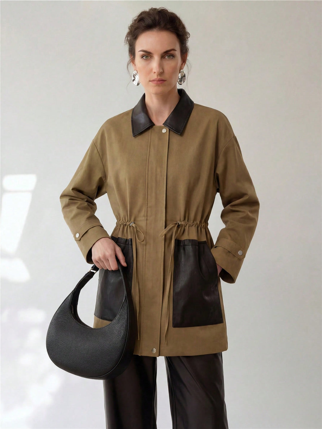 Trench SHEIN, mix culori