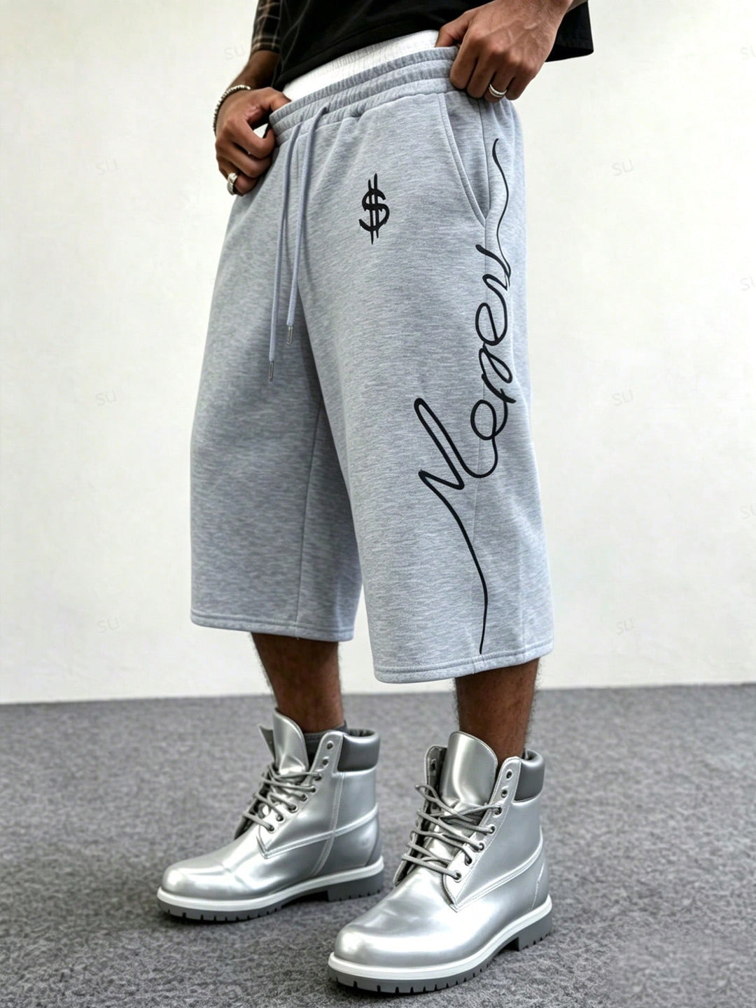 Pantaloni SHEIN, gri