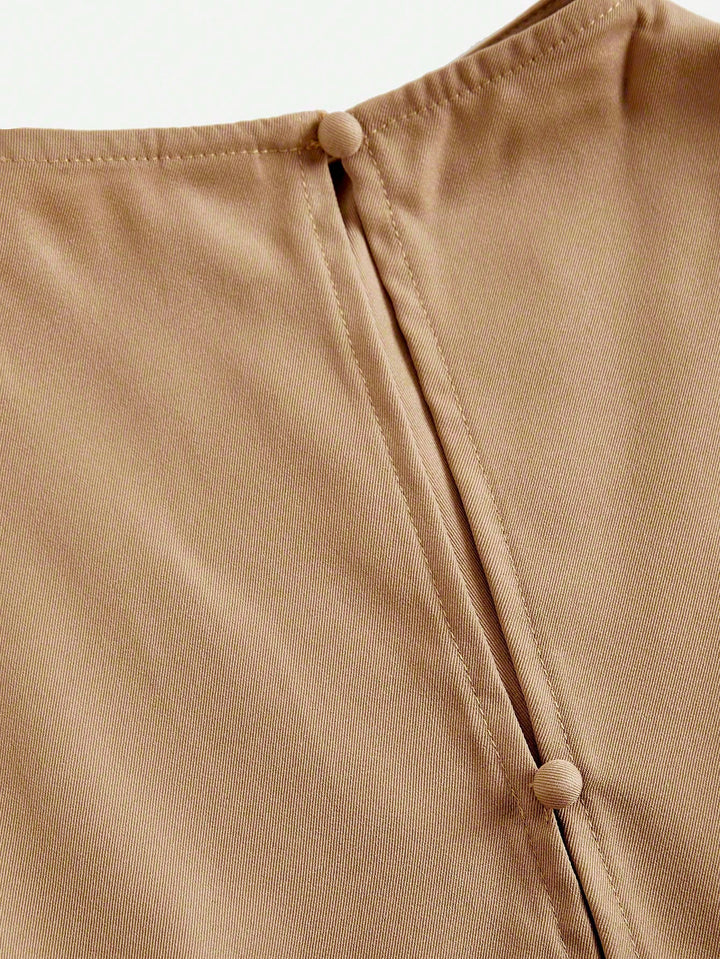 Rochie SHEIN, kaki