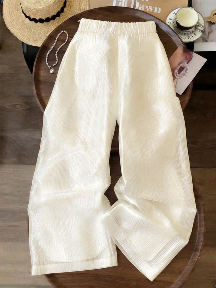 Pantaloni SHEIN, auriu