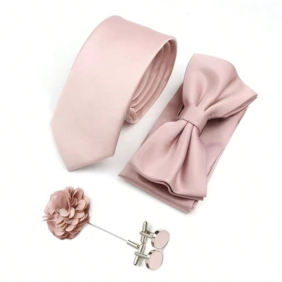 Accesoriu cravată SHEIN, roz