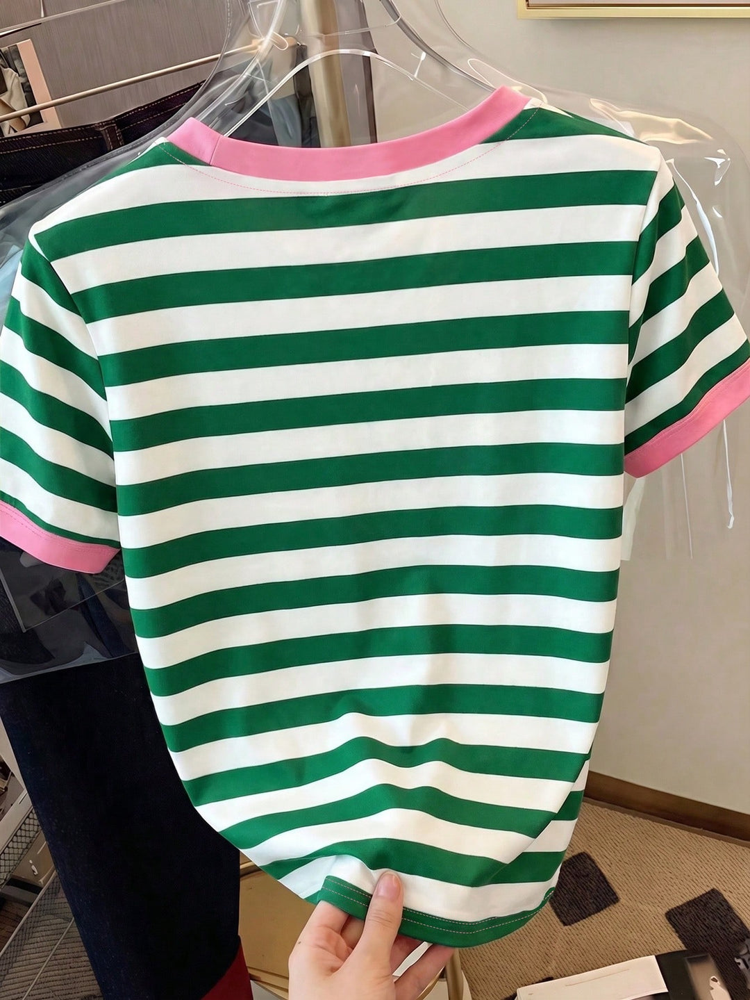 Tricou SHEIN, verde