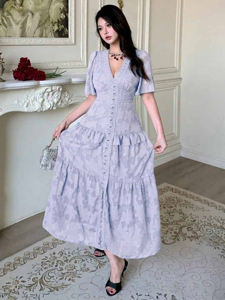 Rochie midi SHEIN, mov